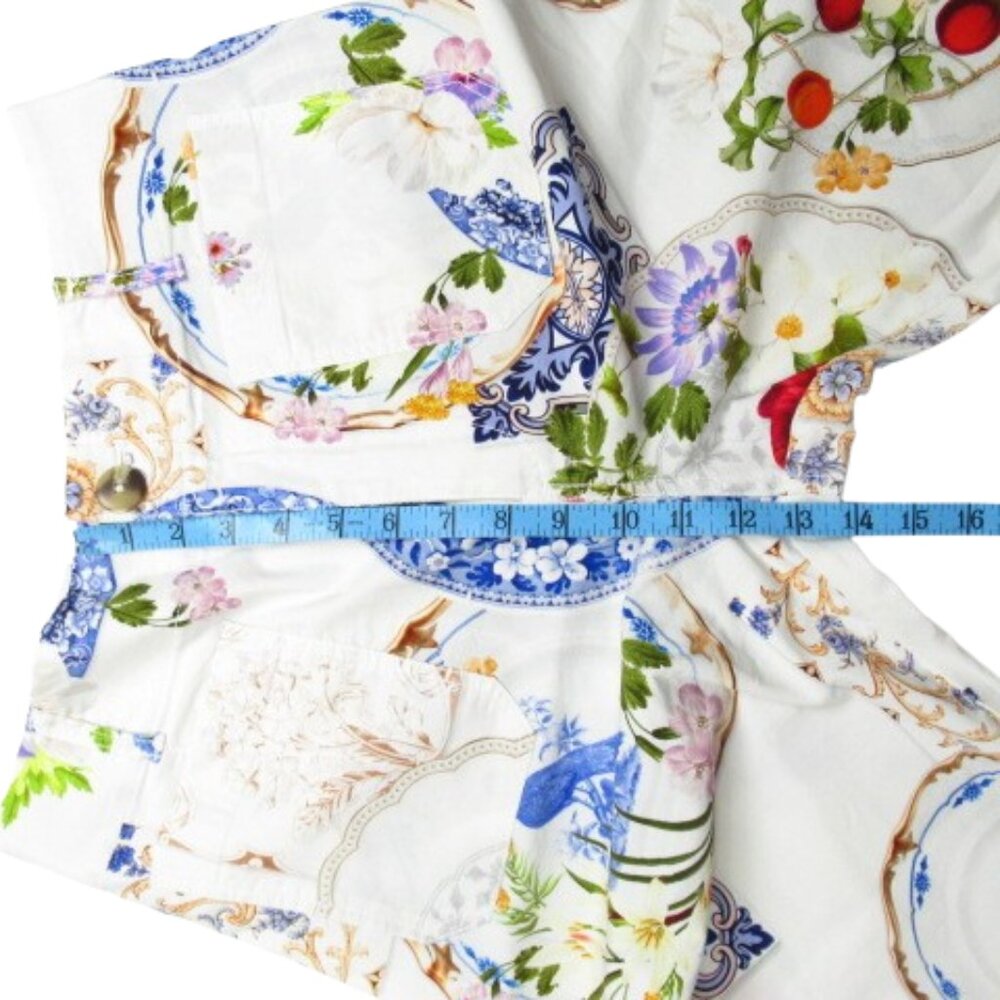Anthropologie Maeve The Colette Cropped Wide-Leg Trousers Magic Fabric Edition - Picture 7 of 13